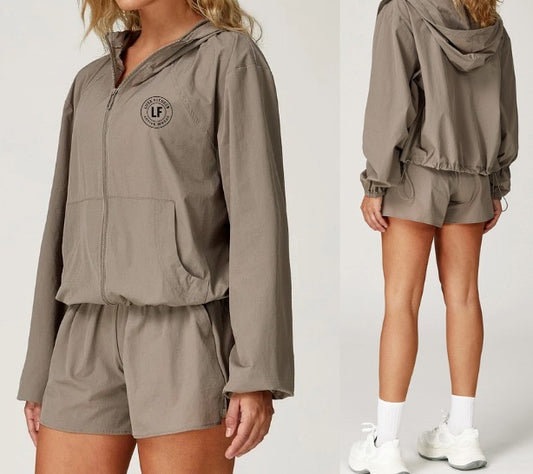 Luxe Drift Windbreaker Set